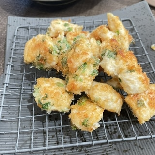 鳥ササミとシソのパン粉焼き